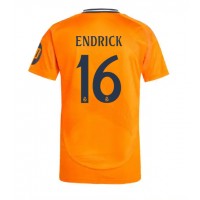 Camisa de Futebol Real Madrid Endrick #16 Equipamento Secundário 2024-25 Manga Curta